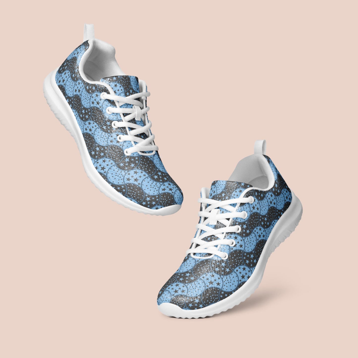 Baskets sports pour femmes bleues et noires - Artic60