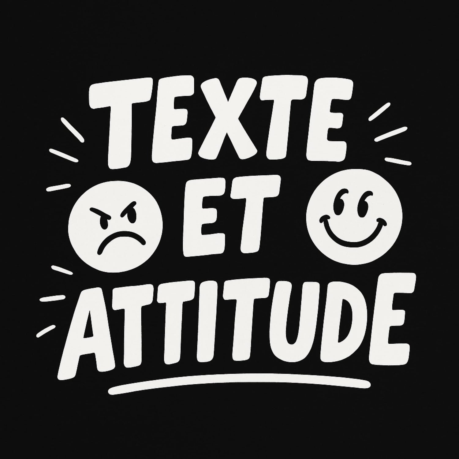 Minimaliste ou mordant, chaque phrase de cette collection a quelque chose à dire. Idéale pour celles et ceux qui s’expriment avec style. - Artic60